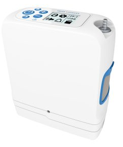 Portable oxygen concentrator for travel support